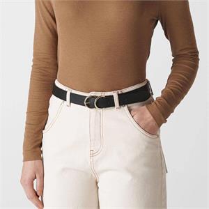 Whistles Double Ring Buckle Belt